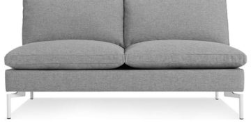 new standard armless sofa