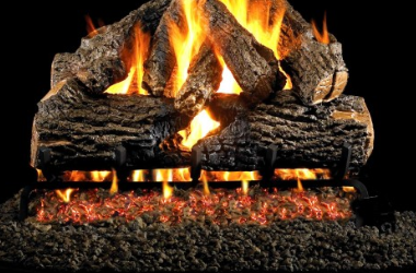 vented gas logs for fireplaces