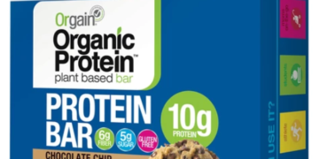 orgain protein bars
