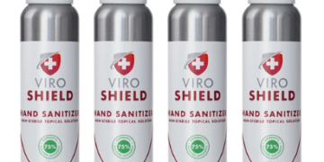 viroshield hand sanitizer 4 pack
