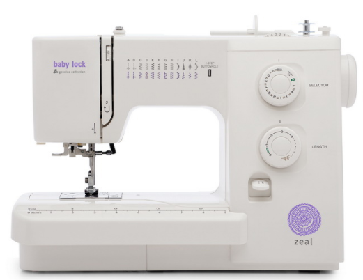 baby lock zeal sewing machine