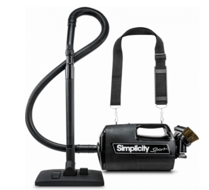 simplicity s100 sport portable canister vacuum
