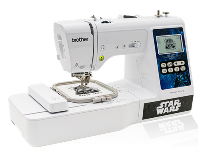 brother lb5000s star wars sewing and embroidery machine
