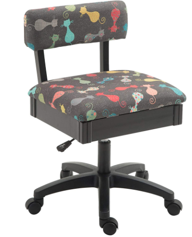 arrow h6103 adjustable height hydraulic sewing and craft chair