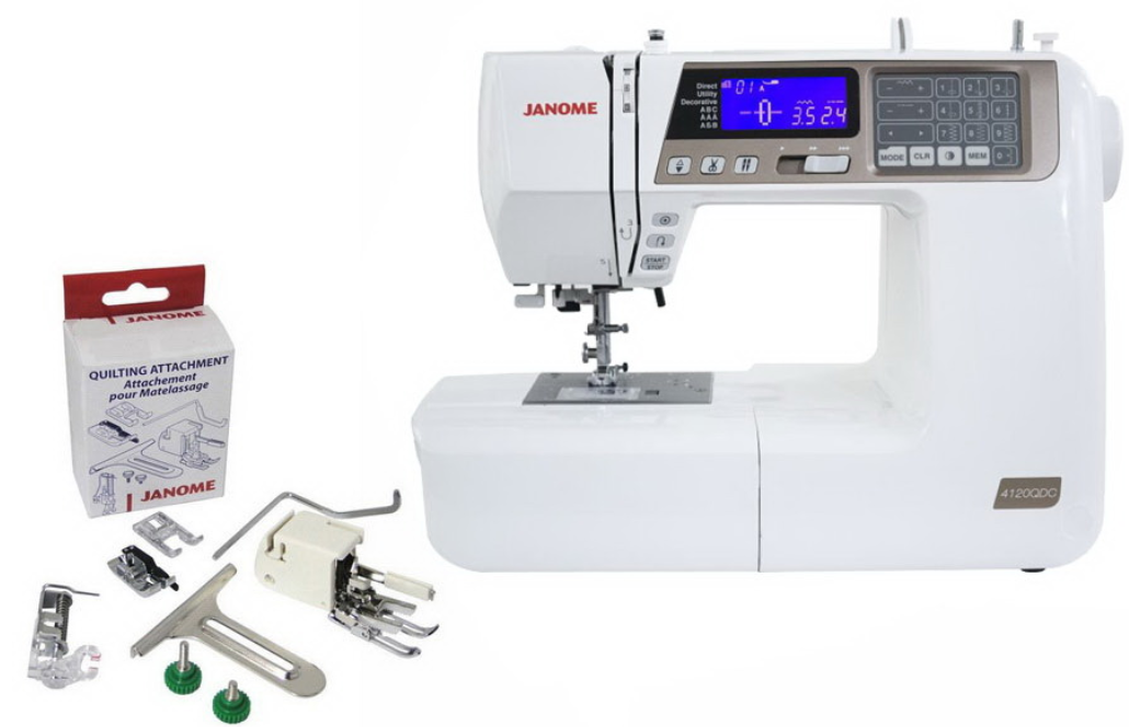 janome 4120qdc t computerized sewing and quilting machine