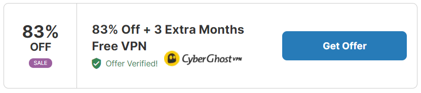 cyberghost vpn coupon