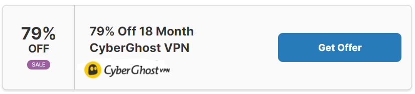 cyberghost vpn discount coupon