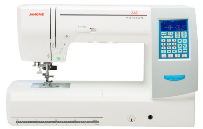 janome horizon memory craft 8200 qcp special edition