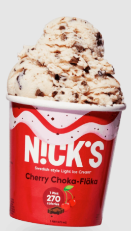 nick ice cream cherry vanilla