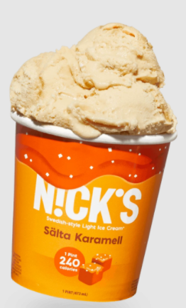 nick ice cream salted caramel