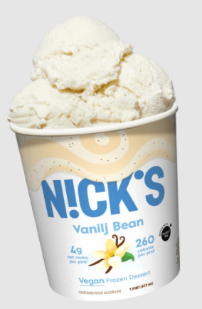 nick ice cream vanilla bean